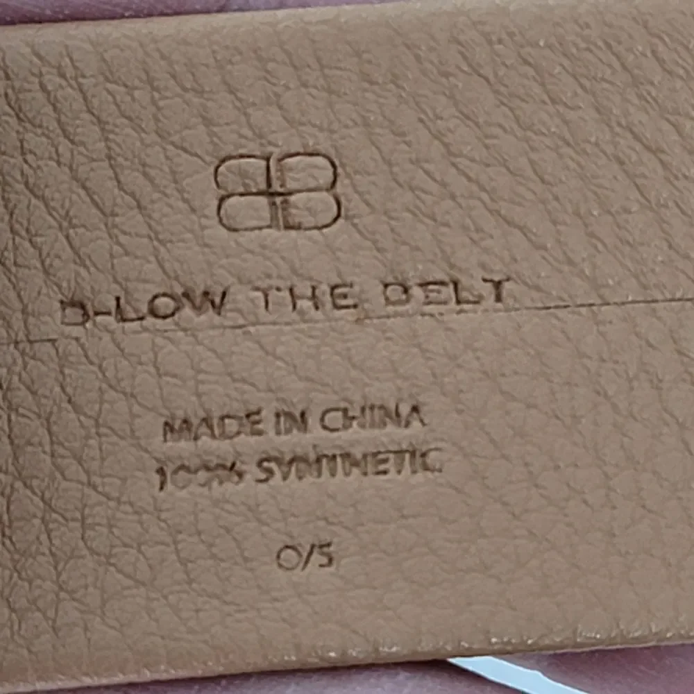 B-low the belt tan faux leather belt - Picture 6 of 6